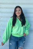 Bryn Collared Crewneck