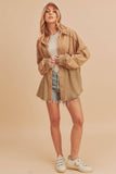 Judie Jacket: Oat