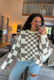 Kai Checkered Sweater