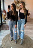 Bailey Boyfriend Flare Denim
