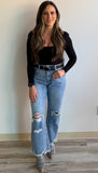 Bailey Boyfriend Flare Denim