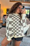 Kai Checkered Sweater