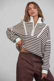 Calley Striped Sweater