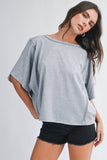 Zara Top: Gray