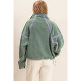 Fleece Pullover -PISTACHIO
