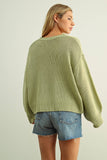 BALLOON SLEEVE SWEATER