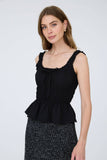 Thea Ruffled Front Tank