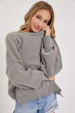 Monique Oversized Sweater - Grey
