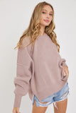 Monique Oversized Sweater - Mauve