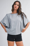 Zara Top: Gray
