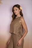 Zuri Side Tie Tank