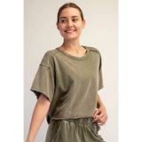 Aria Tee- Olive