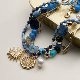 Layered Necklace - Rainbow