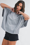 Zara Top: Gray