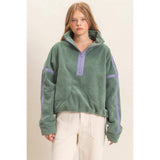 Fleece Pullover -PISTACHIO