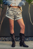 Kinsley Camo Cuffed Shorts