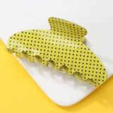 Polka Dot Claw Clip