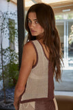 Jolie Knit Crochet Tank