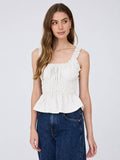 Thea Ruffled Front Tank