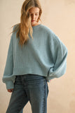 BALLOON SLEEVE SWEATER