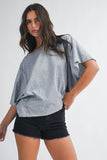 Zara Top: Gray