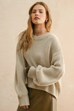 BALLOON SLEEVE SWEATER