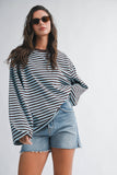 Vivian Stripe Long Sleeve Top