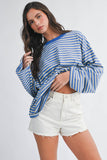 Vivian Stripe Long Sleeve Top