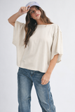Zara Top: Gray