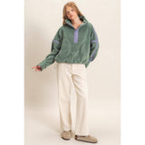 Fleece Pullover -PISTACHIO