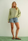 BALLOON SLEEVE SWEATER