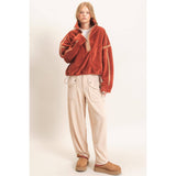 Fleece Pullover -PISTACHIO