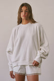 Sloane Oversized Pocket Crewneck