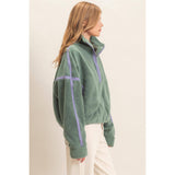 Fleece Pullover -PISTACHIO