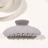 Polka Dot Claw Clip