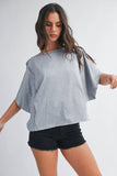 Zara Top: Gray