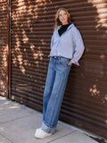 Kit Baggy Cuffed Denim