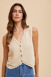 Ila Button Down Top