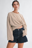 Vivian Stripe Long Sleeve Top