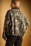 CAMO BOMBER JACKET