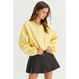 Katy Cropped Sweatshirt
