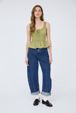 Thea Ruffled Front Tank