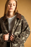 CAMO BOMBER JACKET