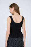 Thea Ruffled Front Tank