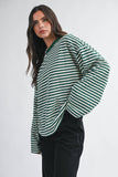 Vivian Stripe Long Sleeve Top