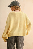BALLOON SLEEVE SWEATER