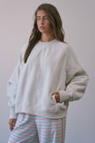 Sloane Oversized Pocket Crewneck