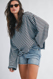 Vivian Stripe Long Sleeve Top