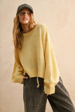 BALLOON SLEEVE SWEATER