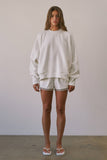 Sloane Oversized Pocket Crewneck